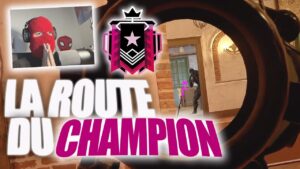 LA RETOUR DE LA ROUTE DU CHAMPION EN FACECAM J'AFFRONTE MES PREMIERS CHEATERS ! RAINBOW SIX SIEGE