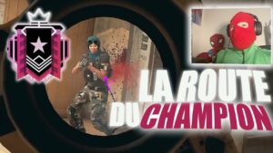 LA ROUTE DU CHAMPION EST FINIE, C'ÉTAIT INTENSE ! RAINBOW SIX SIEGE (FACECAM)