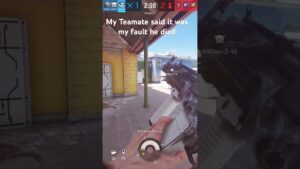 My teamate blamed me for this. #rainbowsixsiege #r6siege #gaming #r6 #6siege