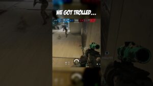 Our teammate messed with us the whole round… #gaming #r6 #rainbowsixsiege #siege #shorts
