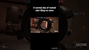 Rainbow Six Siege solo-Qing with no coms is always hard fought... and annoyingly challenging. 💯