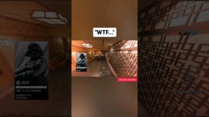 WTF moment in Rainbow Six siege #rainbowsixsiege #r6 #shorts #twitch