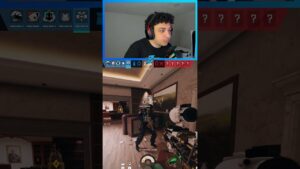 bro was edging the armor… #shorts #gaming #reaction #rainbowsixsiege