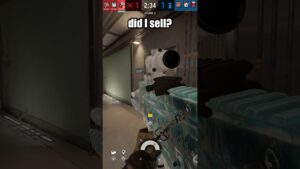 did I sell the game? | Rainbow Six Siege #rainbowsixsiegefails #funnygamingshorts #rankedr6 #r6clip