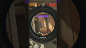 insane flick in #r6 #r6clips #shortsfeed #shortsvideo #rainbowsixsiege #r6moments #gaming
