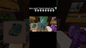 new minecraft update makes zombies non hostile! #r6 #siege #rainbowsixsiege #minecraft #shorts