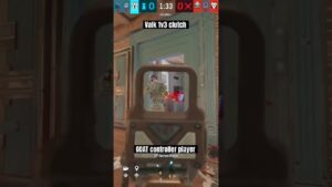 Elite 1v3 clutch #rainbowsixsiege #r6s #rainbow6 #r6siege #rainbowsix #rainbow6siege #r6 #r6clips